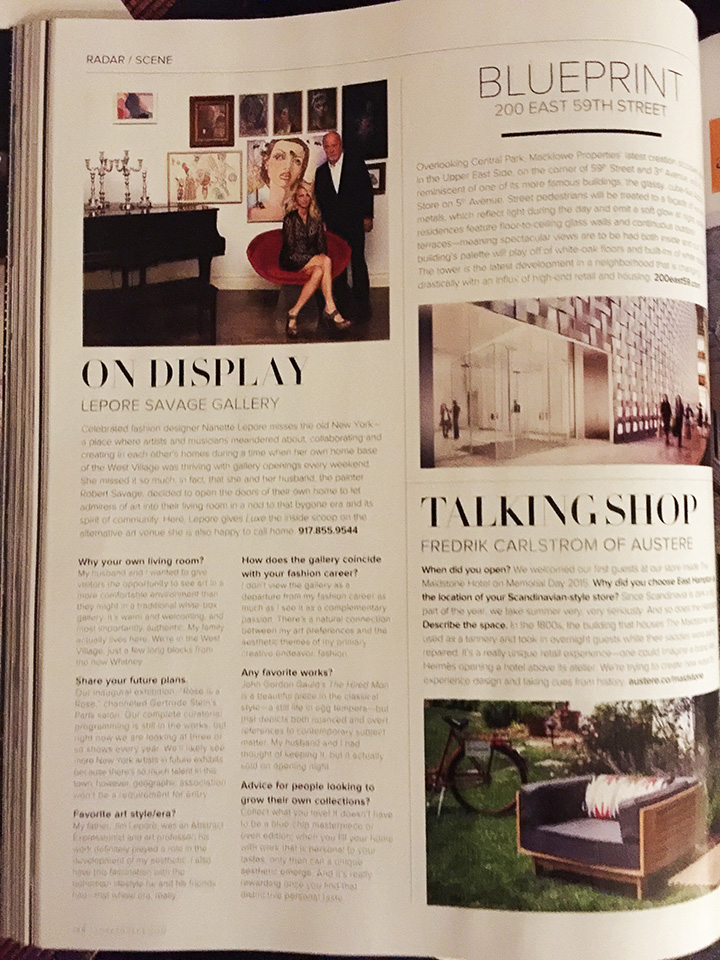 luxe article